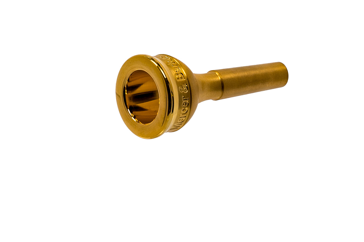 Tenor horn Mouthpiece Satin Gold