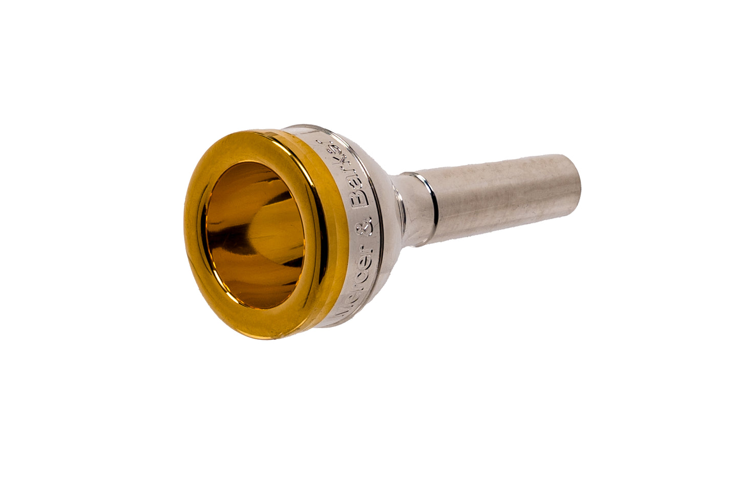 Bass Trombone Mouthpiece Gold Rim