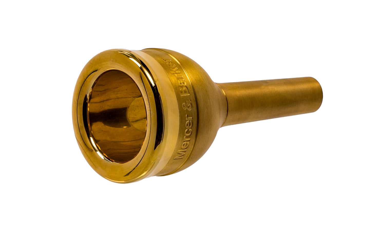 Tuba Mouthpiece Gold Satin