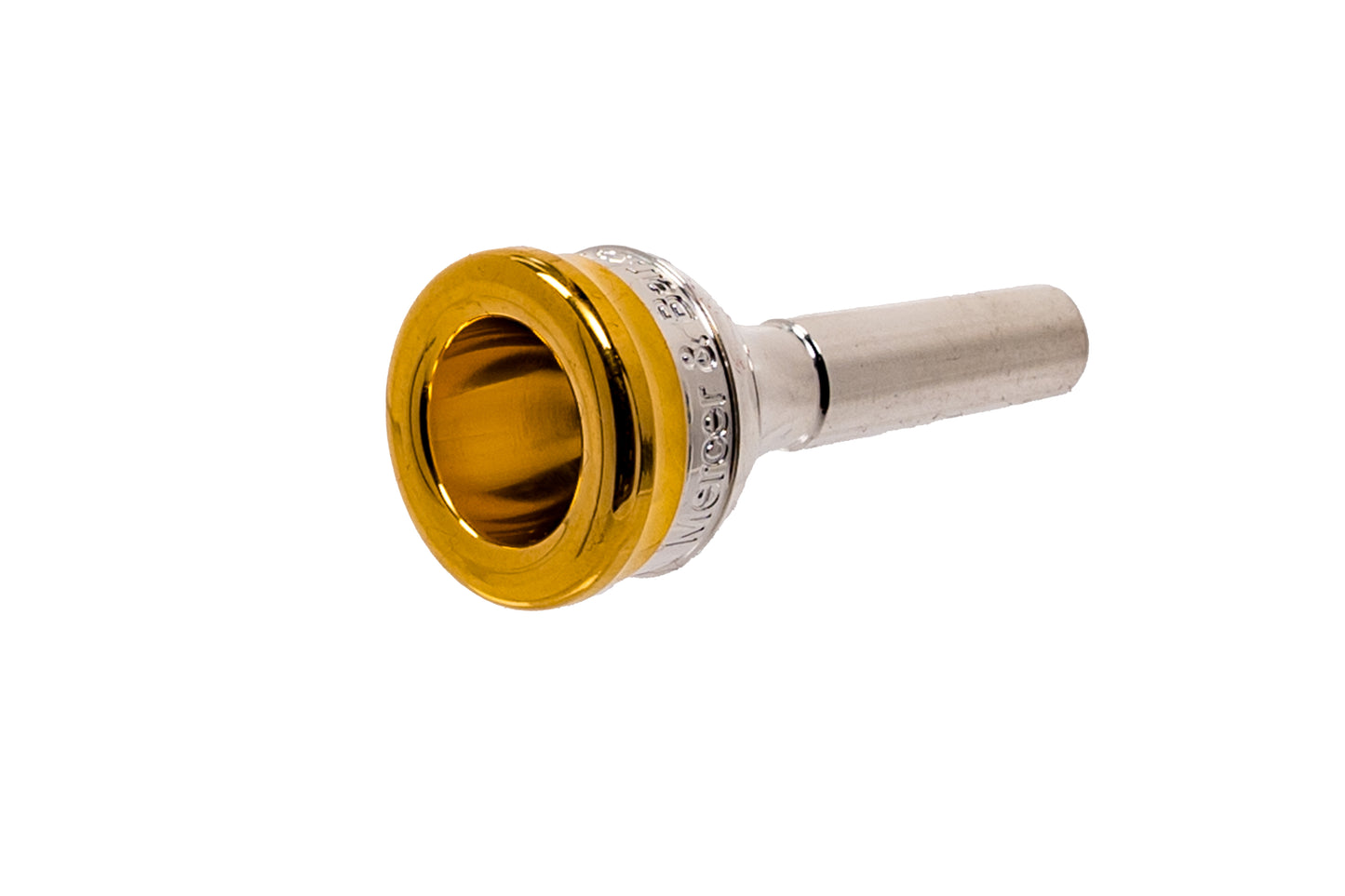 Cornet Mouthpiece BSP with Gold Rim