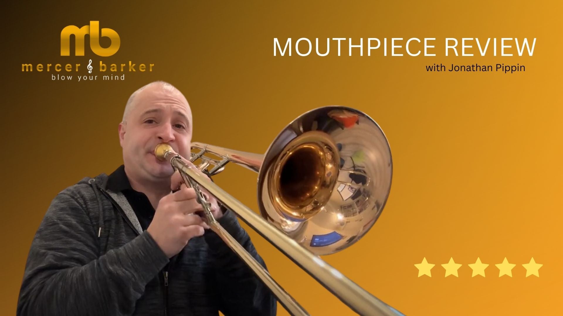 Load video: Mercer &amp; Barker Trombone Mouthpiece Introduction